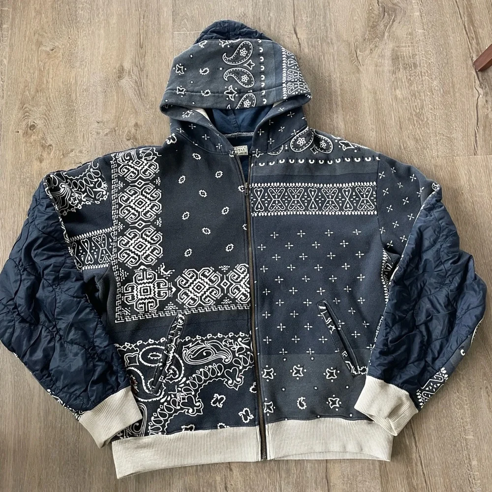 Kapital | Sweaters | Kapital Paisley Hoodie | Poshmark